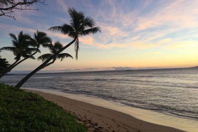 Strand op Molokai