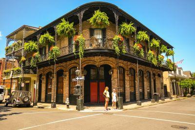 French Quarter New Orleans in Louisiana