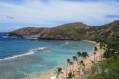 Hanauma Bay in Hawaii