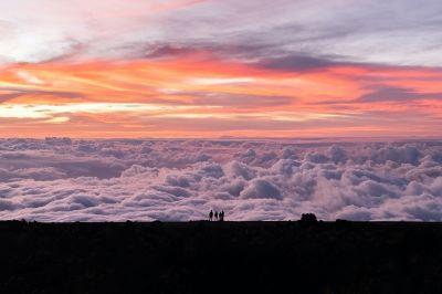 De hoogte in op Maui