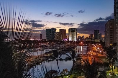 Oahu by night