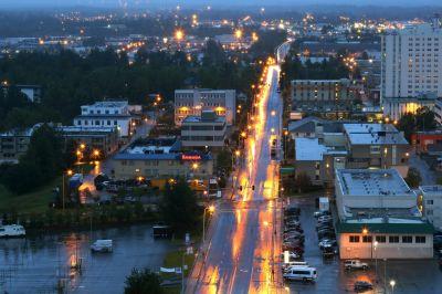 Anchorage By Night